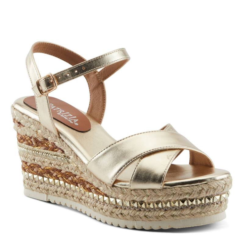 パトリシア レディース シューズ サンダル Patrizia Sloane Women\u0027s Wedge Sandalsoft Gold ゴールド