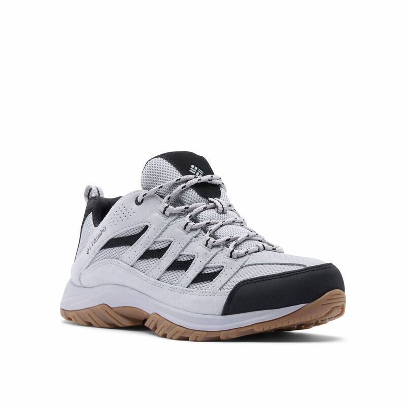 コロンビア レディース シューズ スニーカー Columbia Crestwood Men's Trail Shoes Grey Ice Black ブラック｜ReVida 店