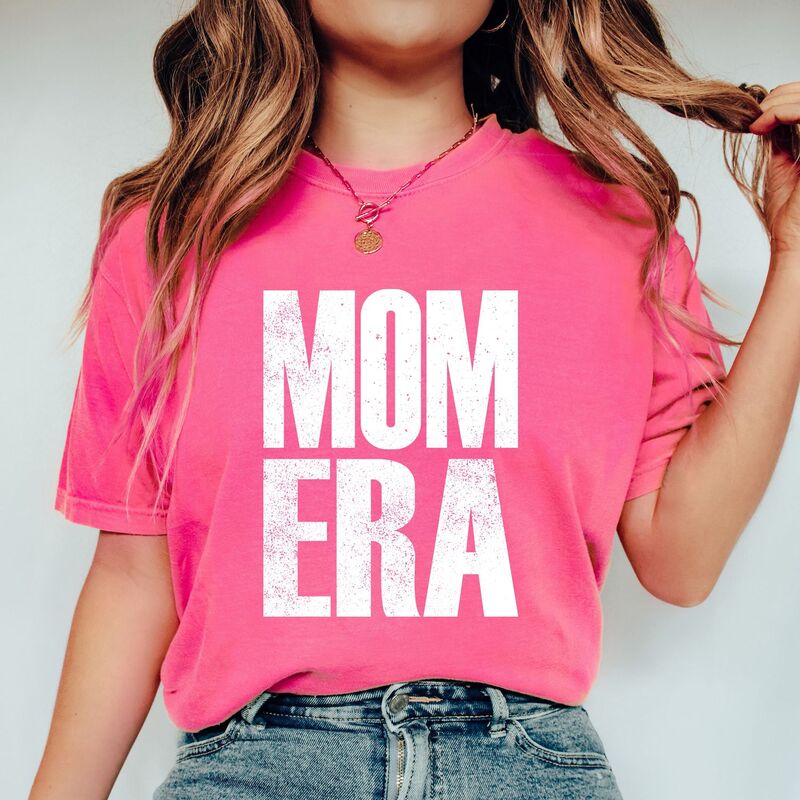 Simply Sage Market レディース トップス ティーシャツ Simply Sage Market Mom Era Distressed Garment Dyed Tee Crunchberry サルヴィア レディースファッション-トップス-Tシャツ・カットソー