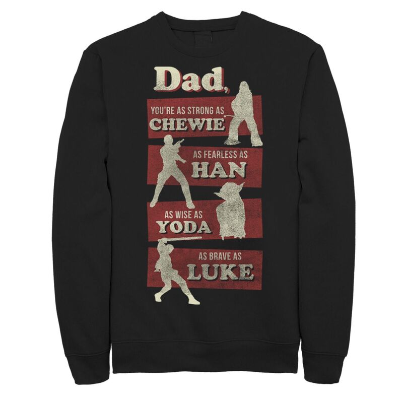 アニメ文字記号 レディース トップス プルオーバー フリース グラフィック Licensed Character Men\u0027star Wars Graphic Fleece Pullover Black 黒いこと