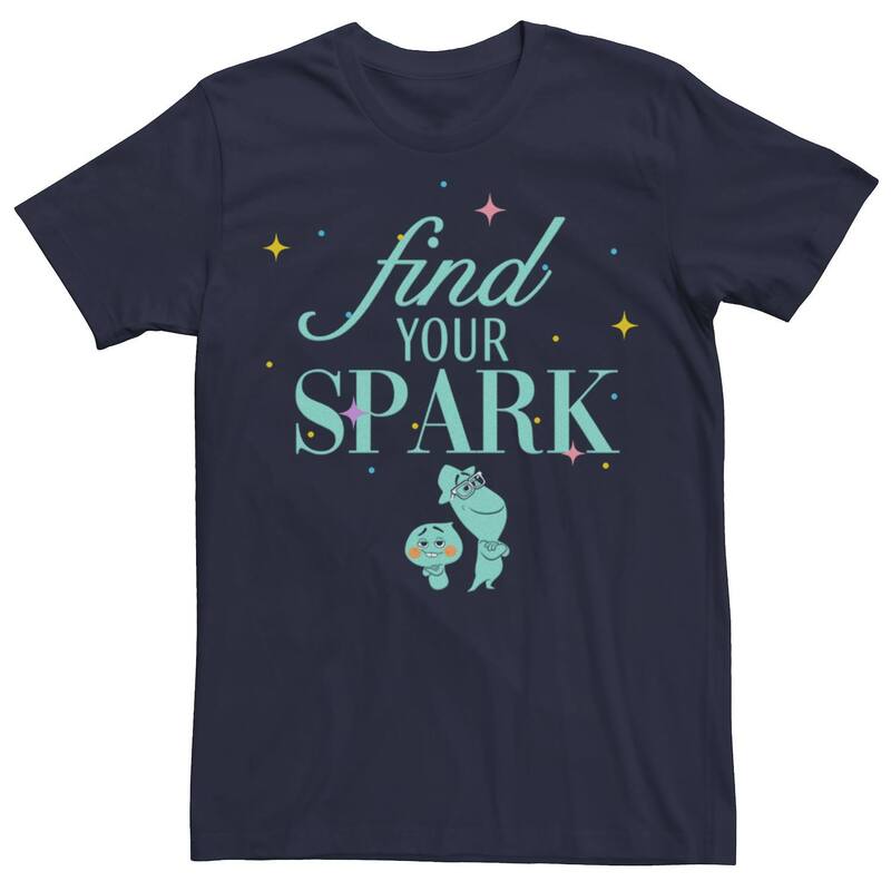 ディズニー ピクサー レディース トップス Tシャツ Disney / Pixaroul Men Find Your Spark Tee Navy ネイビー