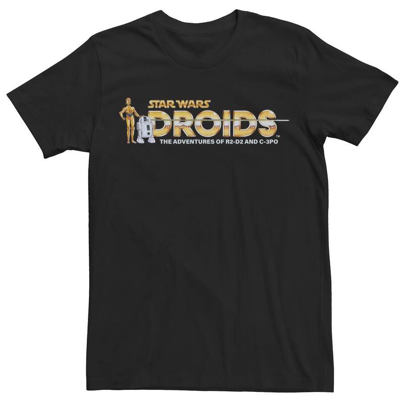 スター ウォーズ レディース トップス Tシャツ ロゴ グラフィック Mentar Wars Droids Panelogo Graphic Tee Black ブラック