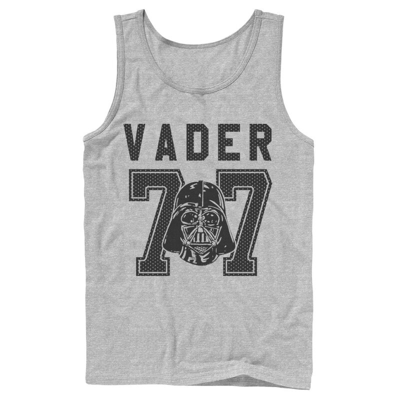 スター ウォーズ レディース トップス Tシャツ ジャージー Mentar Wars Vader Jersey 77 Tank Top Athletic Heather ヘザー
