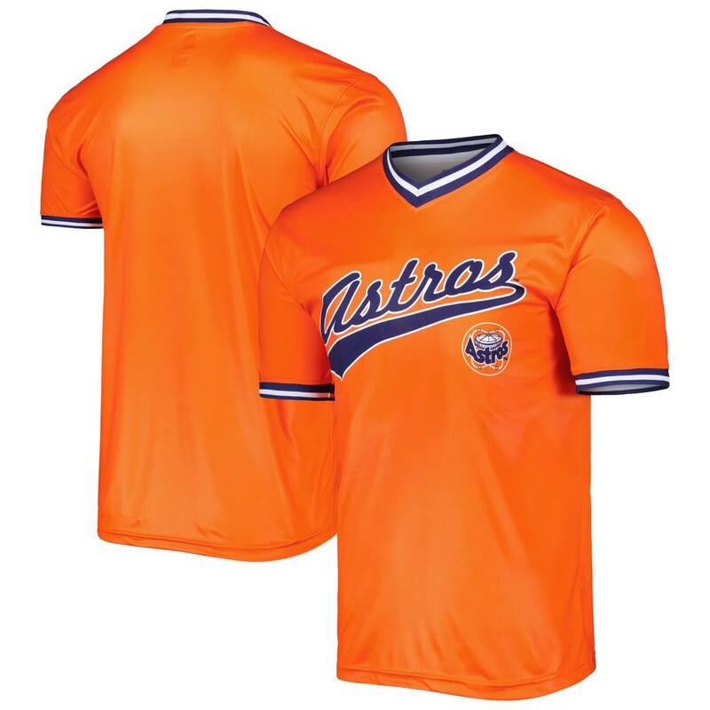 スティッチーズ レディース トップス プルオーバー プルオーバー Men\u0027stitches Orange Houston Astros Cooperstown Collection Team Jersey Ast Orange オレンジ色
