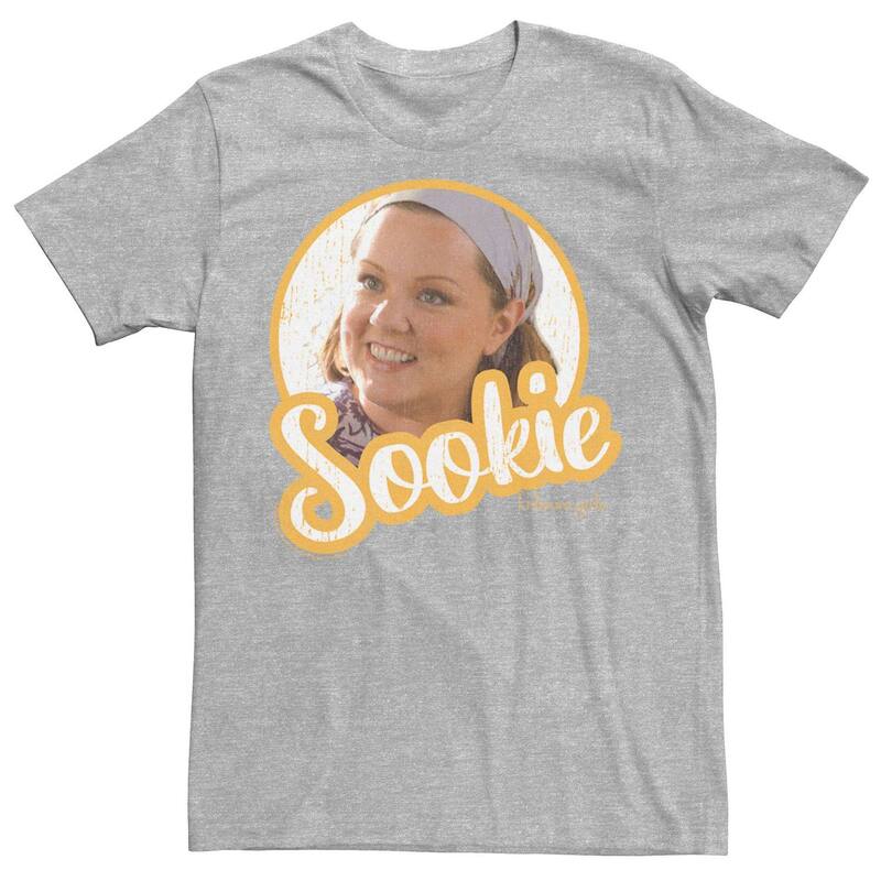アニメキャラクター レディース トップス Tシャツ Licensed Character Men Gilmore Girlsookie Circle Portraitee Athletic Heather ヘザー