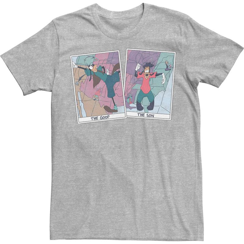 ディズニー レディース トップス Tシャツ Disney Men A Goofy Movie A Goofy Trip Boxed Up Tee Athletic Heather ヘザー