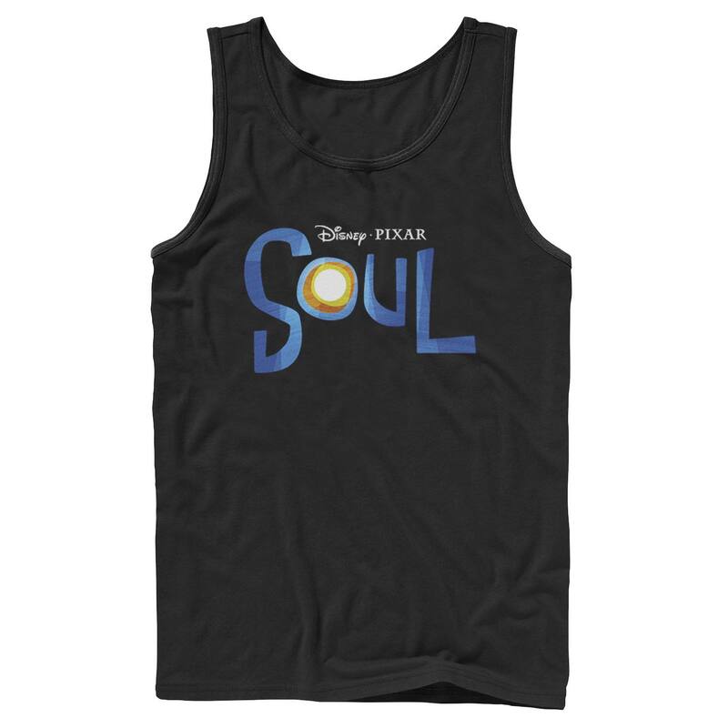 ディズニー ピクサー レディース トップス Tシャツ ロゴ Disney / Pixaroul Men Logo Tank Top Black ブラック