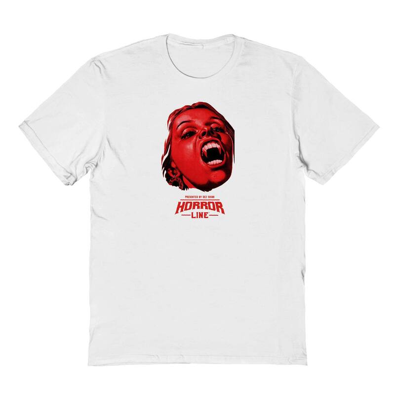 アニメキャラクター レディース トップス Tシャツ グラフィック Licensed Character Men Horror Line Vampire Circus Graphic Tee White ホワイト