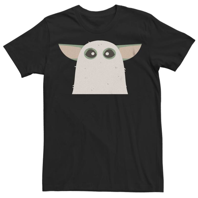 アニメキャラクター レディース トップス Tシャツ グラフィック Licensed Character Mentar Wars The Mandalorian Halloween Grogu Ghost Costume Graphic Tee Black ブラック