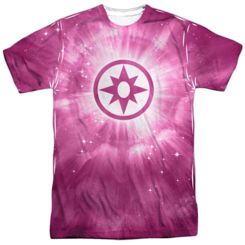 アニメ文字記号 レディース トップス ティーシャツ Licensed Character Green Lantern Sapphirenergy Short Sleeve Adult 100% Poly Crew T-shirt White 白いこと Tシャツ・カットソー-トップス
