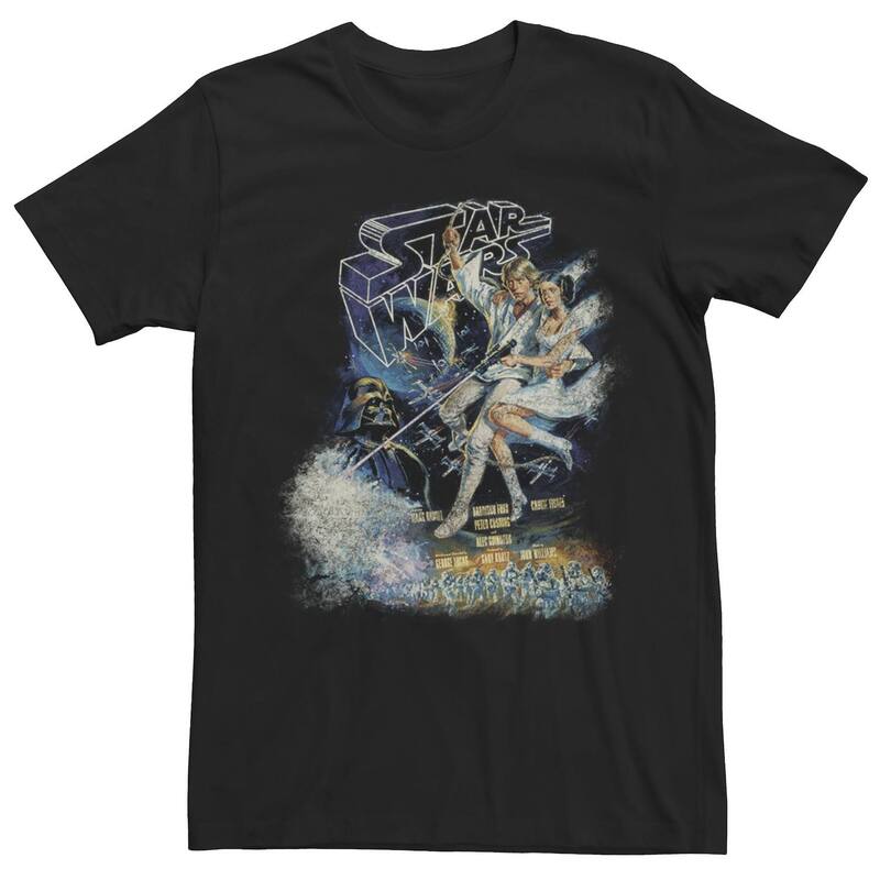 スター ウォーズ レディース トップス Tシャツ ヴィンテージ Mentar Wars Vintage Pop Style Poster Tee Black ブラック