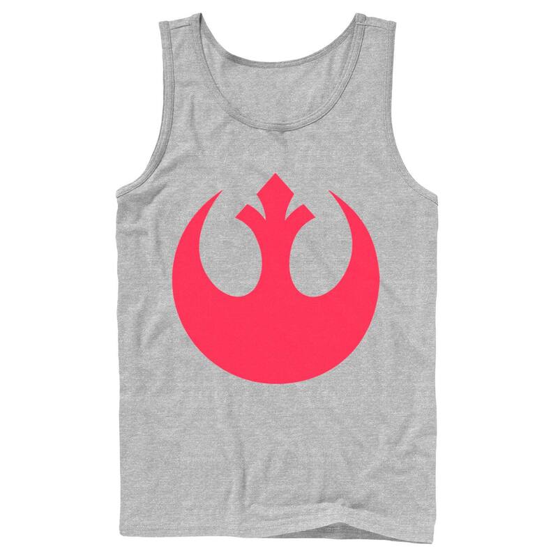 スター ウォーズ レディース トップス Tシャツ ロゴ Mentar Wars Heroes 8-Bit Logo Tank Top Athletic Heather ヘザー