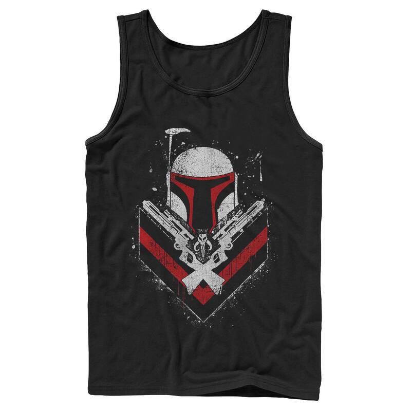 スター ウォーズ レディース トップス Tシャツ Mentar Wars Boba Fett No Threats Only Promises Tank Top Black ブラック