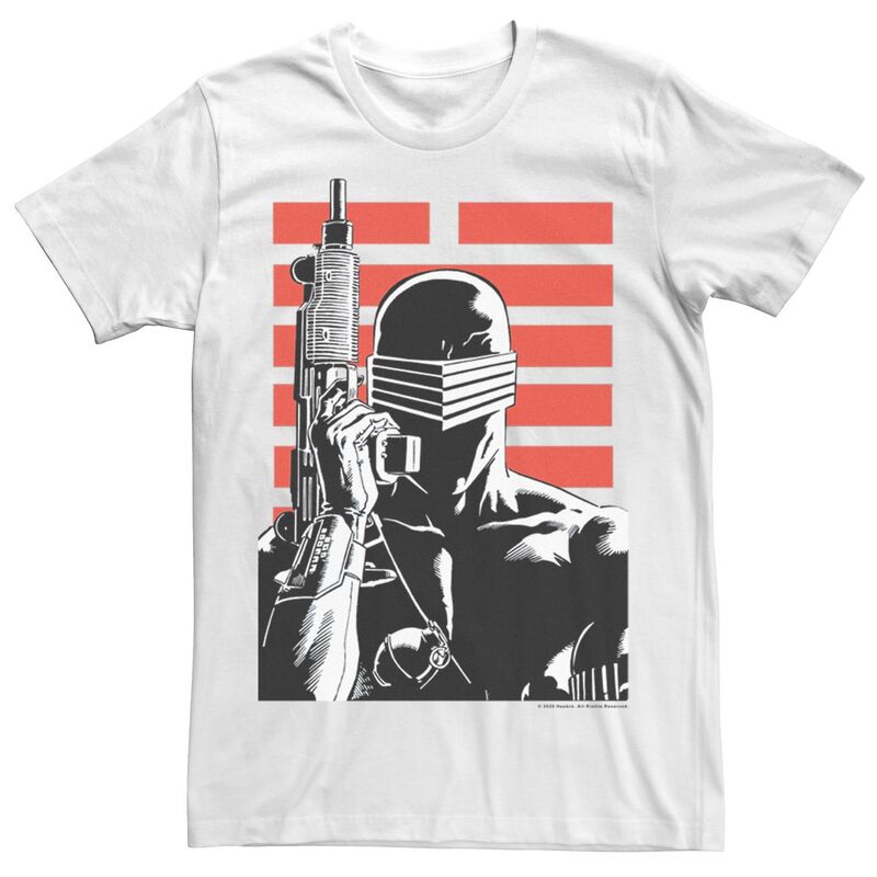 アニメキャラクター レディース トップス Tシャツ Licensed Character Men G.I. Joe Snakeyes Portraitee White ホワイト