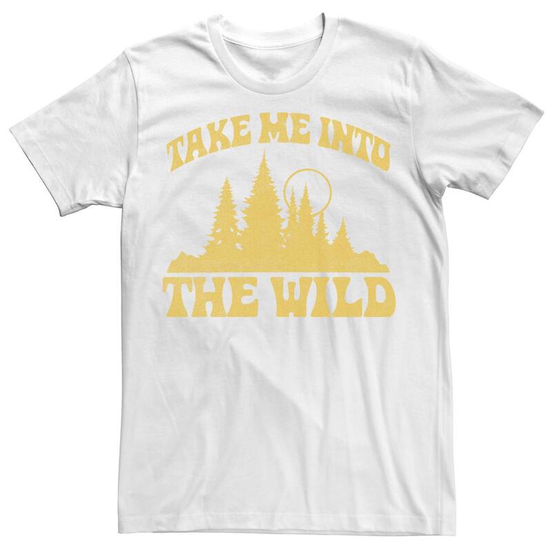 アンブランデッド レディース トップス Tシャツ Unbranded Men Take Me Into The Wild Forestee White ホワイト