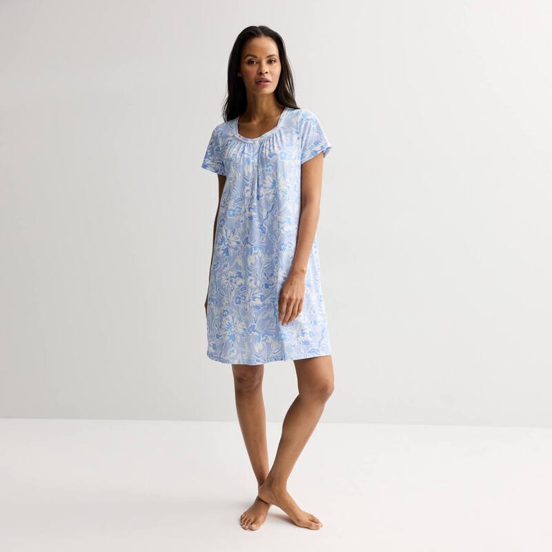 クロフト＆バロー レディース アンダー御召しもの ナイト爵御召しもの Women\u0027s Croft \u0026 Barrow Moms Day Gown Modern Bloom