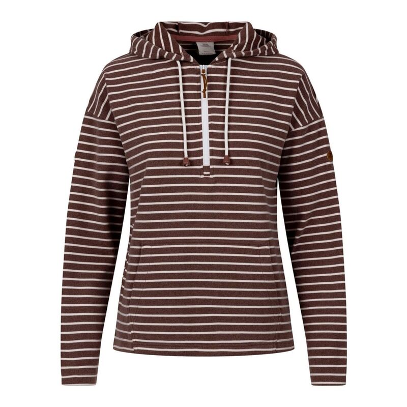 トレス通り手形 レディース トップス プルオーバー パーカー Trespass Womens/Ladiesoftly Hoodie Chestnut