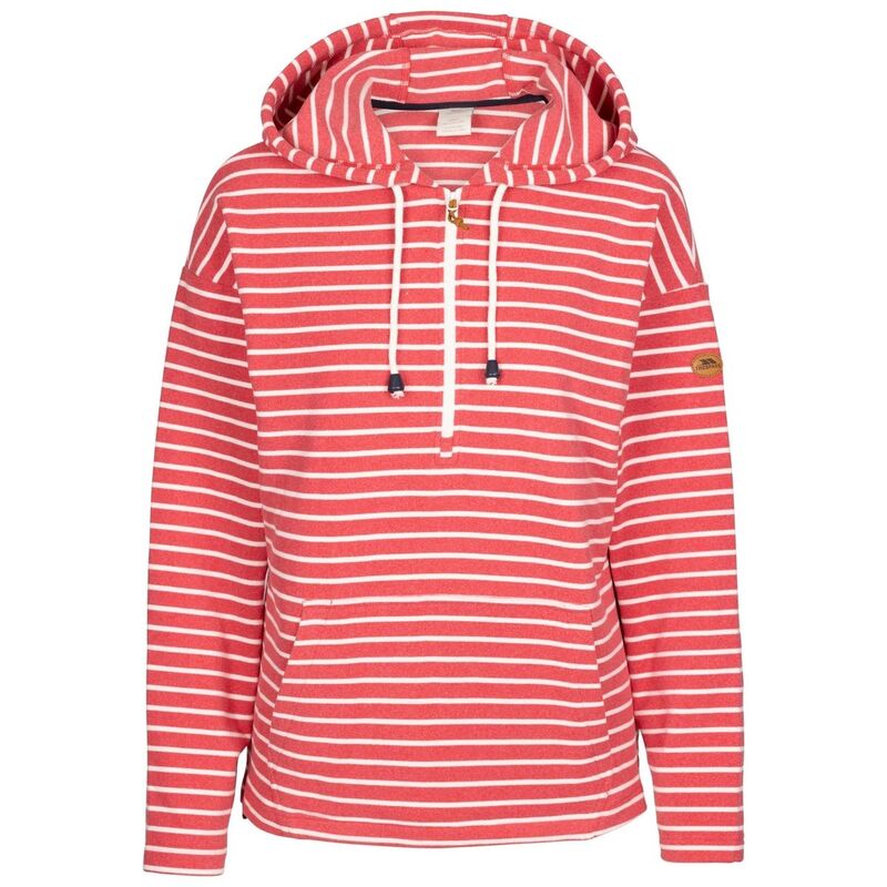 トレス通り手形 レディース トップス プルオーバー パーカー Trespass Womens/Ladiesoftly Hoodie Red 赤いこと