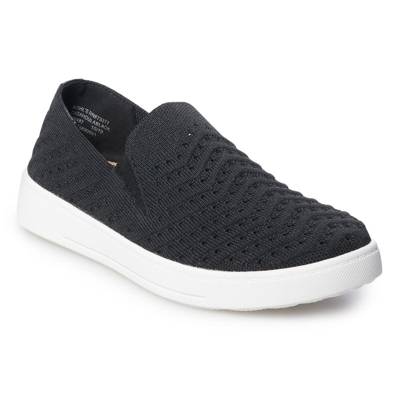 ソノマ レディース シューズ スニーカー Sonoma Goods For LifeR Catahoula Women'slip-On Shoes Black ブラック