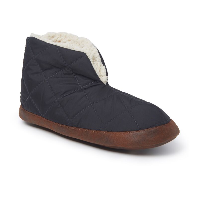 ディアフォームズ レディース シューズ サンダル ブーツ Men's Dearfoams Warm-Up Bootie Slippers Black ブラック