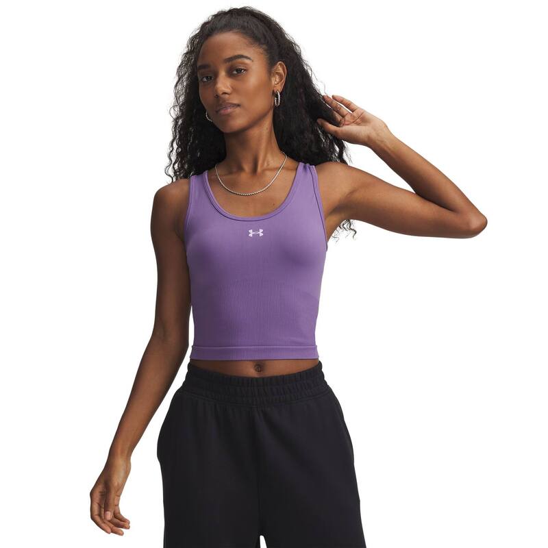 アンダーアーマー レディース トップス プルオーバー Women\u0027s Under Armour Vanish Seamless Tank Topurple Luxe パープル