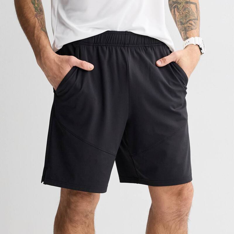Tek Gear レディース ボトムス ハーフパンツ・ショーツ Men Tek Gear Heavy Weight Dry Tek 8-inch Utility Short Mineral Black ブラック
