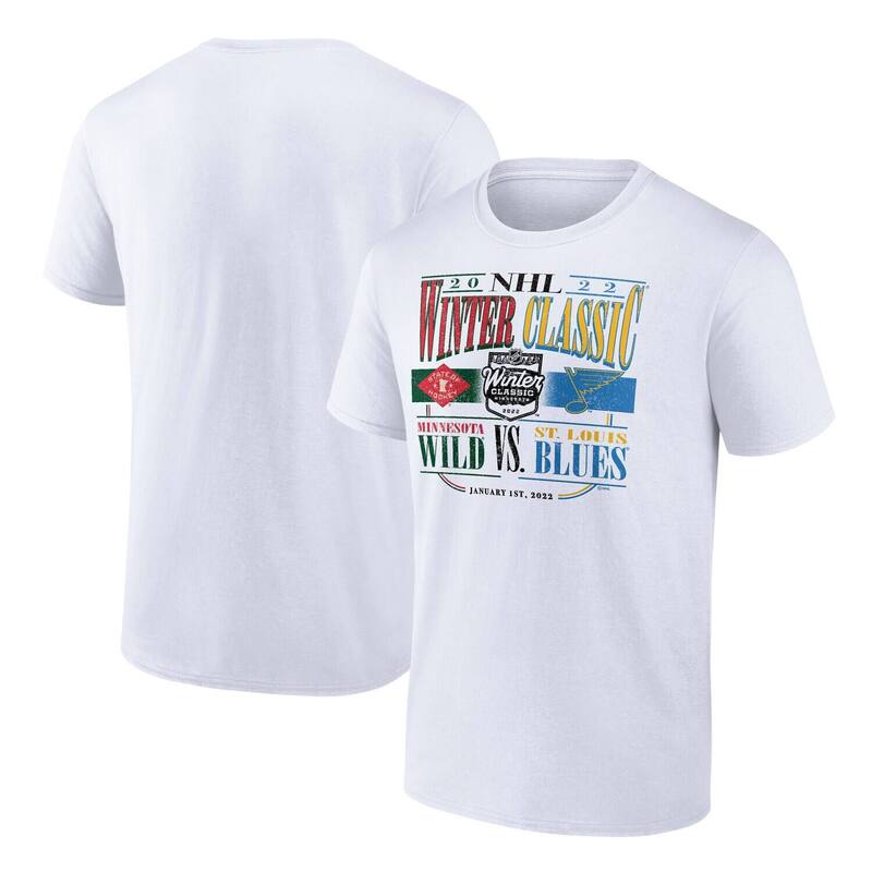 ファナティクス レディース トップス Tシャツ Men's Fanatics White 2022 NHL Winter Classic Teamatchup T-Shirt Nhl White ホワイト|ReVida 店