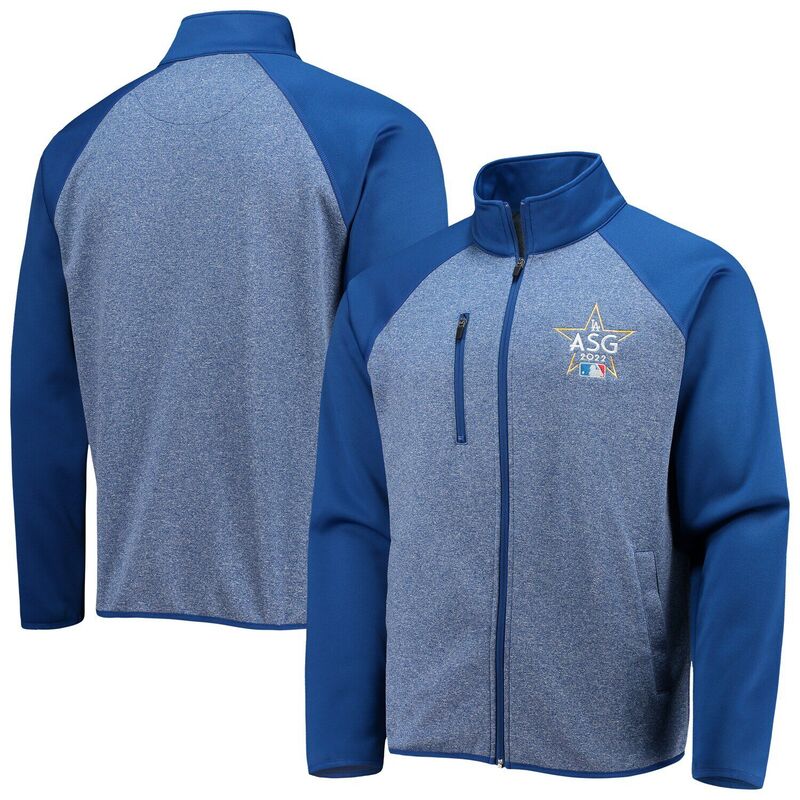 カール バンクス レディース アウター ジャケット・ブルゾン Men G-III Sports by Carl Banks Royal 2022 MLB All-Star Game Runner Track Raglan Full-Zip Jacket Mlblue ブルー
