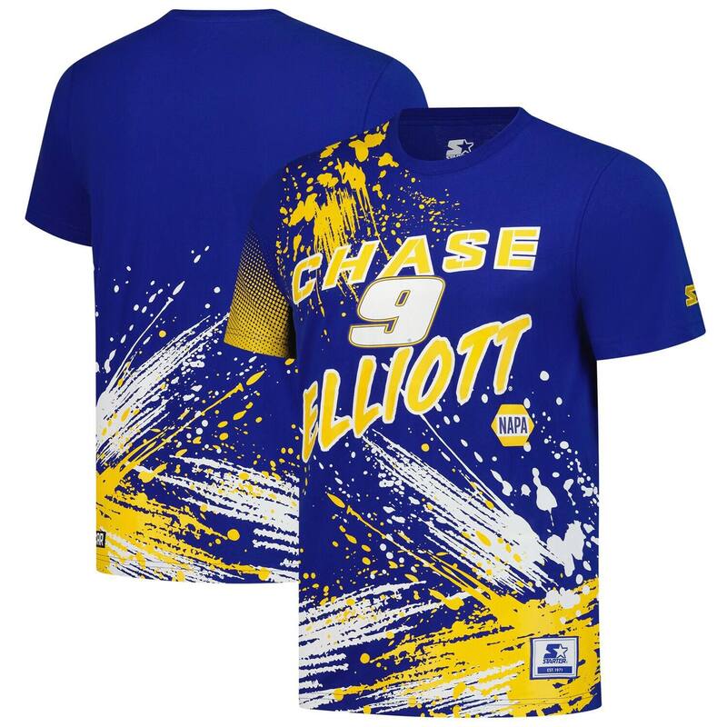 クランク レディース トップス ティーシャツ 打ち倒す Men\u0027starteroyal Chaselliottouchdown Extreme T-Shirt Nas Blue 青色 トップス-レディースファッション-Tシャツ・カットソー