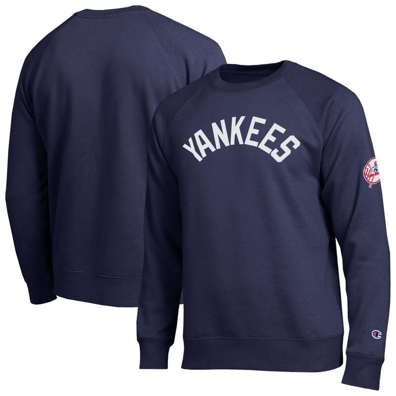 はやりっ児 レディース トップス プルオーバー 汗水 Men\u0027s Championavy New York Yankees All-Star Sweatshirt Ynk Navy 米国海軍