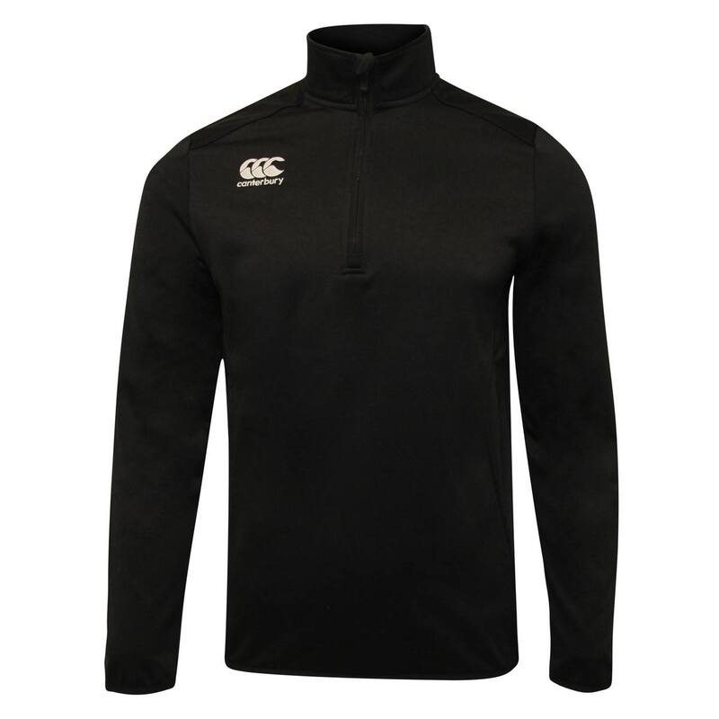 カンタベリー レディース アウター ジャケット・ブルゾン Canterbury Mens Club Zip Neck Track Top Black ブラック|ReVida 店