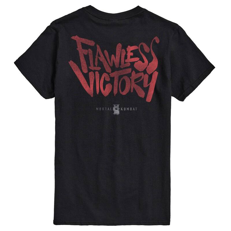 アニメキャラクター レディース トップス Tシャツ トール グラフィック Licensed Character Big & Tall Mortal Kombat II Shao Kahn Flawless Victory Graphic Tee Black ブラック｜ReVida 店