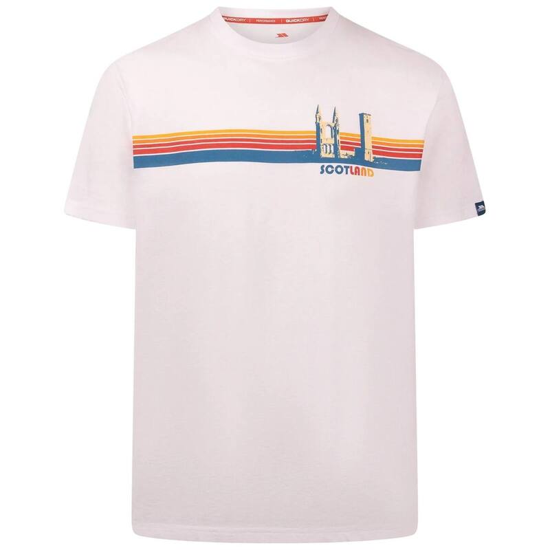 トレスパス レディース トップス Tシャツ Trespass Menstandrew T-Shirt White ホワイト｜ReVida 店