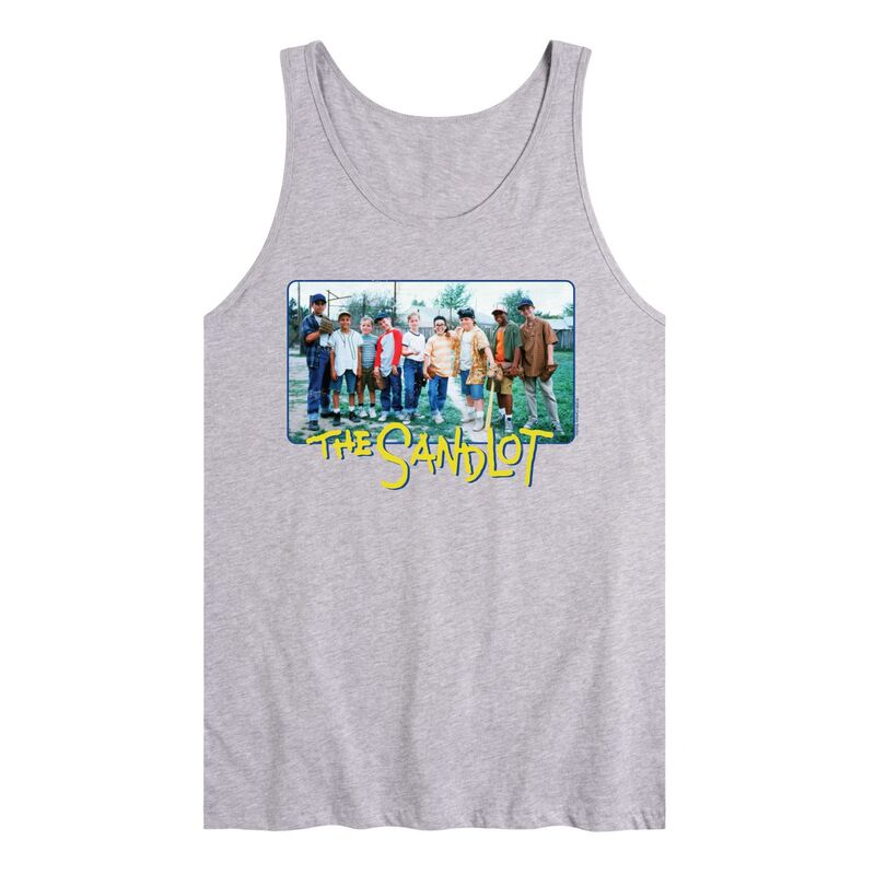 アニメキャラクター レディース トップス Tシャツ グラフィック Licensed Character Men's The Sandlot Group Graphic Tank Top Athletic Heather ヘザー|ReVida 店