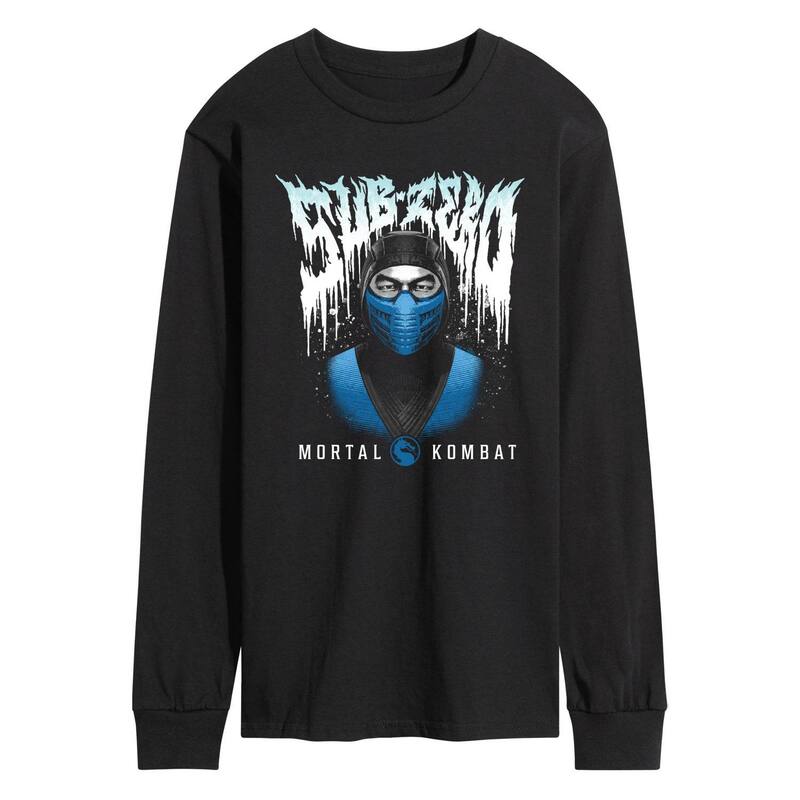アニメキャラクター レディース トップス Tシャツ グラフィック Licensed Character Men's Mortal Kombat Long Sleeve Graphic Tee Black ブラック｜ReVida 店 8,174円