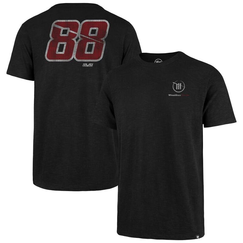 フォーティセブンブランド レディース トップス Tシャツ 47 Brand Men 47 Black Shane van Gisbergen WeatherTech Backer Scrum T-Shirt Nas Black ブラック
