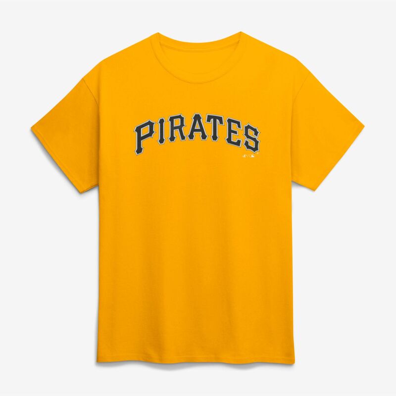 アンブランデッド レディース トップス Tシャツ ロゴ Unbranded Men's Logo Athletic Gold Pittsburgh Pirates Wordmark T-Shirt Pir Gold ゴールド｜ReVida 店