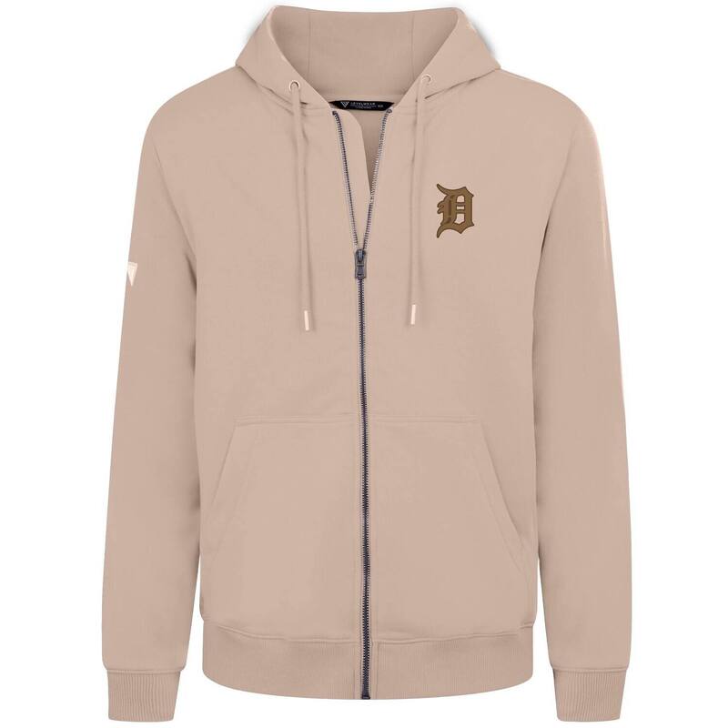 レベルウェア レディース トップス Tシャツ パーカー Men's Levelwear Khaki Detroitigers Podium Full-Zip Hoodie Tgr Beig K カーキ|ReVida 店