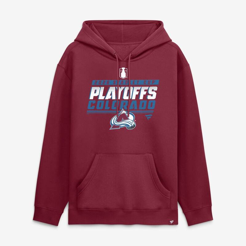 ファナティクス レディース トップス プルオーバー パーカー Men\u0027s Fanatics Garnet Colorado Avalanche 2026 Stanley Cuplayoffs Hoodie Ava Red 赤いこと