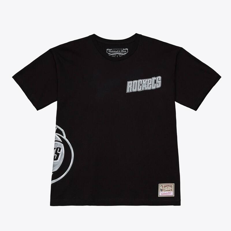 ミッチェル\u0026ネス レディース トップス Tシャツ Men Mitchell \u0026 Ness Black Houston Rockets Chrome Heritage T-Shirt Rkt Black ブラック