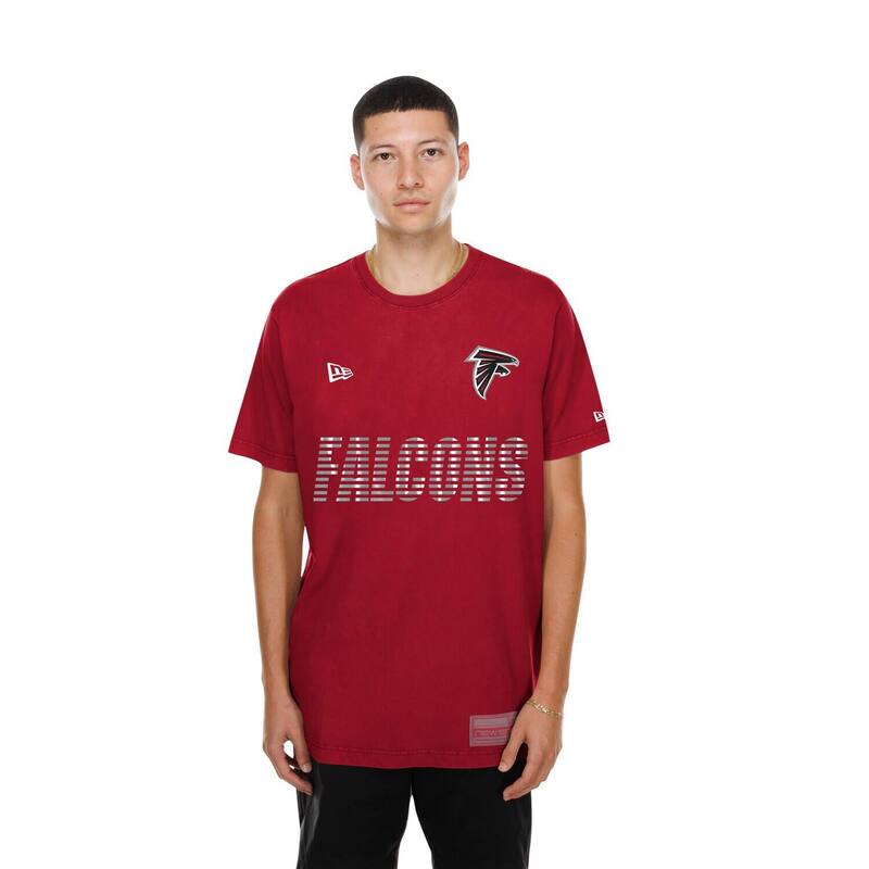 ニューエラ レディース トップス Tシャツ Men's New Era Red Atlanta Falcons Match T-Shirt Fal Red レッド｜ReVida 店