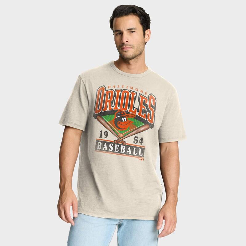 ファナティクス レディース トップス プルオーバー Men\u0027s Fanatics Tan Baltimore Oriolestadium Slub T-Shirt Orl Multi マルチ色合い