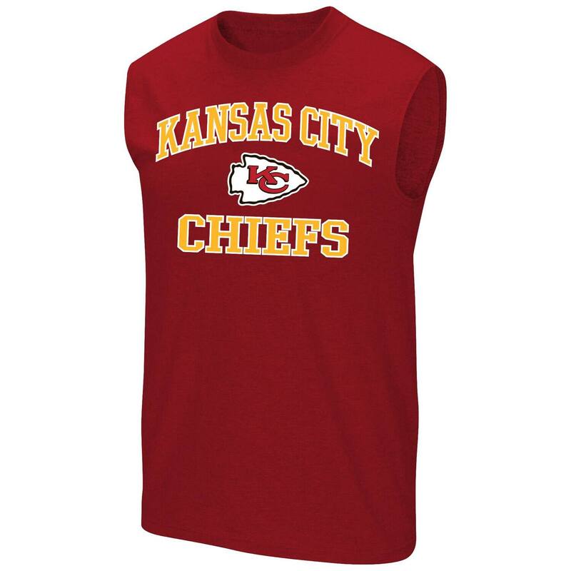 ファナティクス レディース トップス プルオーバー トール Men\u0027s Fanatics Red Kansas City Chiefs Big \u0026 Tall Hart \u0026 Soul Muscle Tank Top Chf Red 赤いこと
