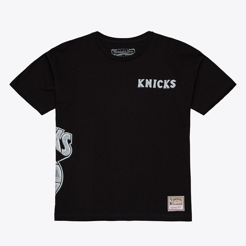 ミッチェル\u0026ネス レディース トップス Tシャツ Men Mitchell \u0026 Ness Black New Yorknicks Chrome Heritage T-Shirt Kni Black ブラック