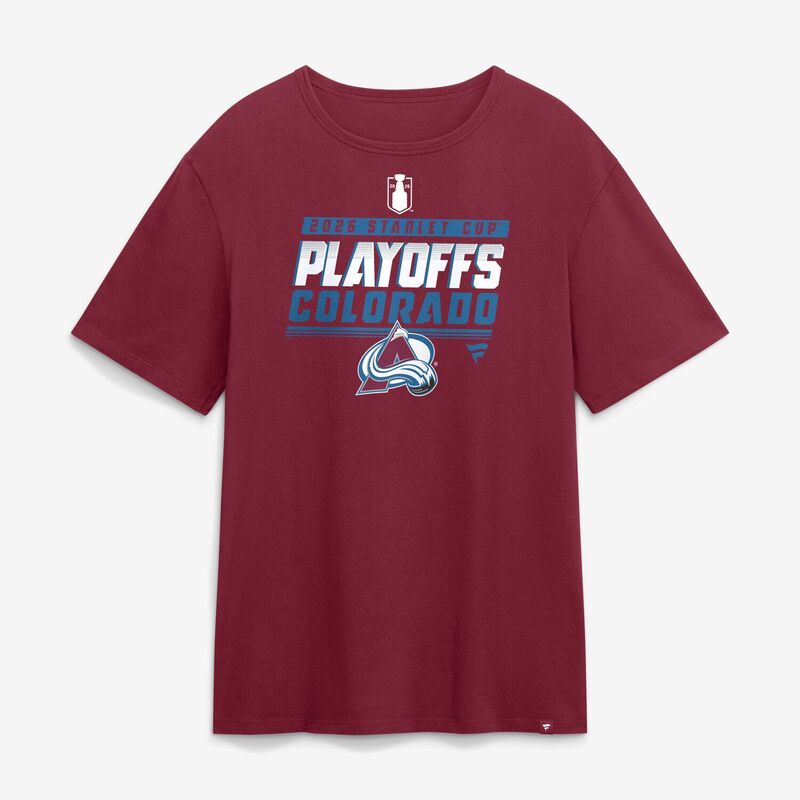 ファナティクス レディース トップス プルオーバー Men\u0027s Fanatics Garnet Colorado Avalanche 2026 Stanley Cuplayoffs T-Shirt Ava Red 赤いこと
