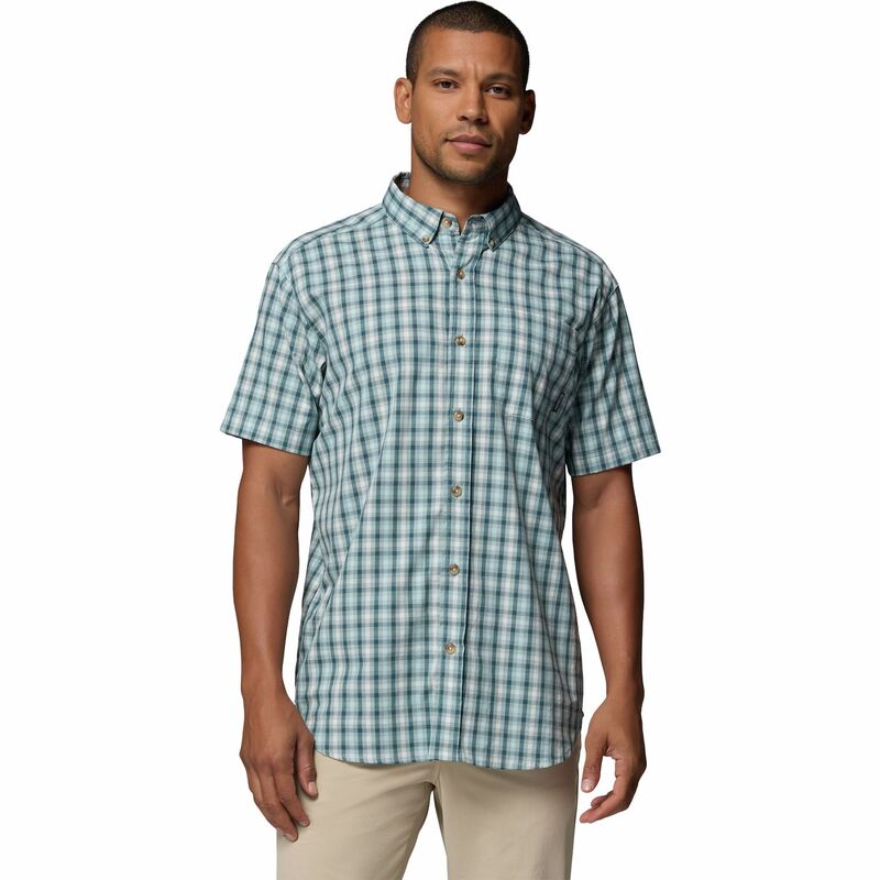 コロンビア レディース トップス Tシャツ ダウン Men Columbia Rapid Rivers II Plaid Button-Down Shirt Crushed Blue ブルー