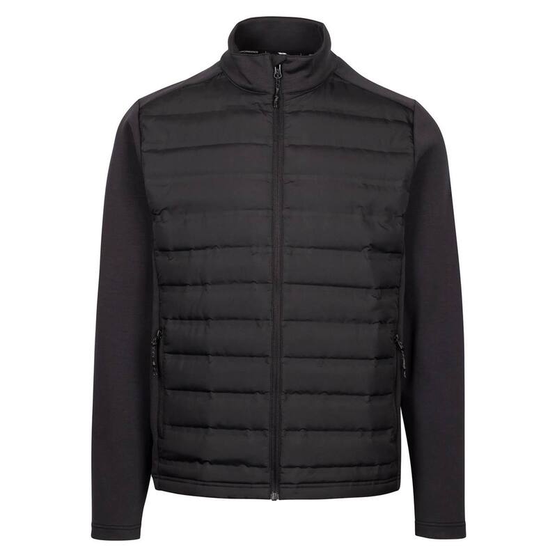 トレスパス レディース アウター ジャケット・ブルゾン Trespass Mens Jorge Hybrid Jacket Black ブラック｜ReVida 店
