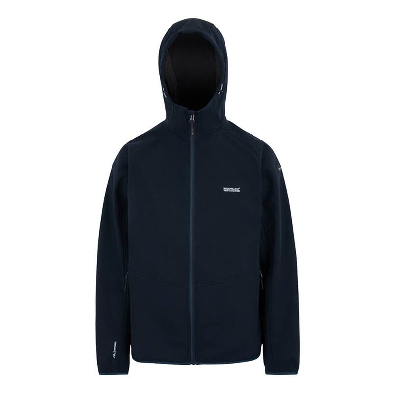 レガッタ レディース アウター ジャケット・ブルゾン Regatta Mens Arec III Jacket Black And Gold ブラック｜ReVida 店