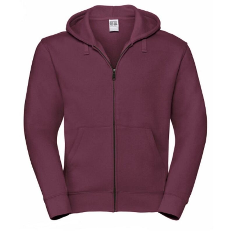 ラッセルアスレチック レディース トップス Tシャツ スウェット パーカー Russell Athletic Russell Mens Authentic Full Zip Hooded Sweatshirt / Hoodie Burgundy バーガンディ｜ReVida 店