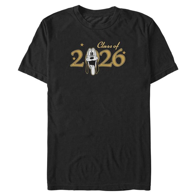 ディズニー レディース トップス Tシャツ トール グラフィック Big & Tall Disney's Pluto Class Of 2026 Graphic Tee Black ブラック｜ReVida 店 8,070円